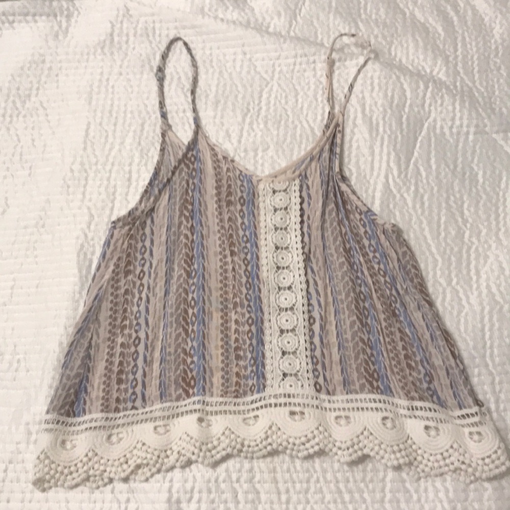 Boho tank top